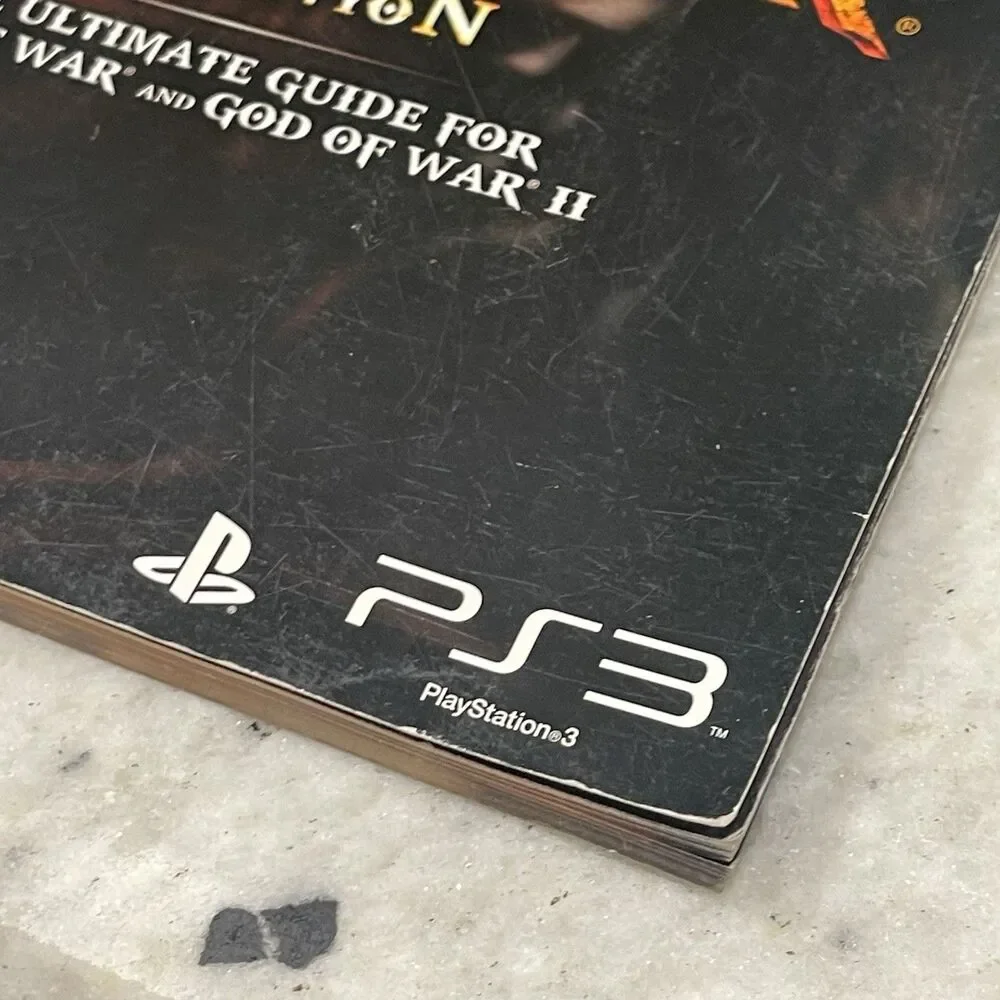 God Of War I & II Collection Book Game PS3, Brady Games Official Strategy Guide